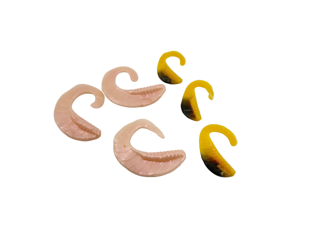 Vintage Cabela Grub Tail 6 Pack