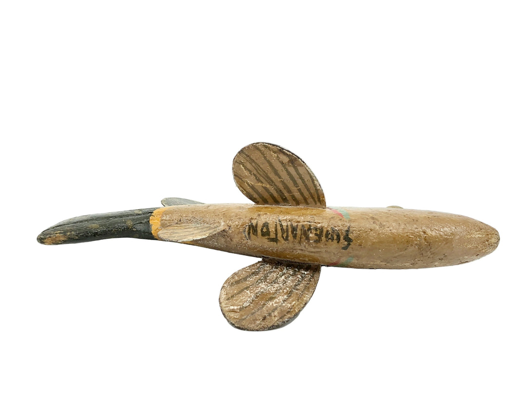 Swenarton Angry Bass Folk Art Decoy