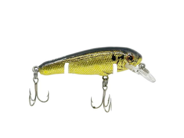 Bagley Sinking Mighty Minnow 2 SMM2-BG Black on Gold Foil Color