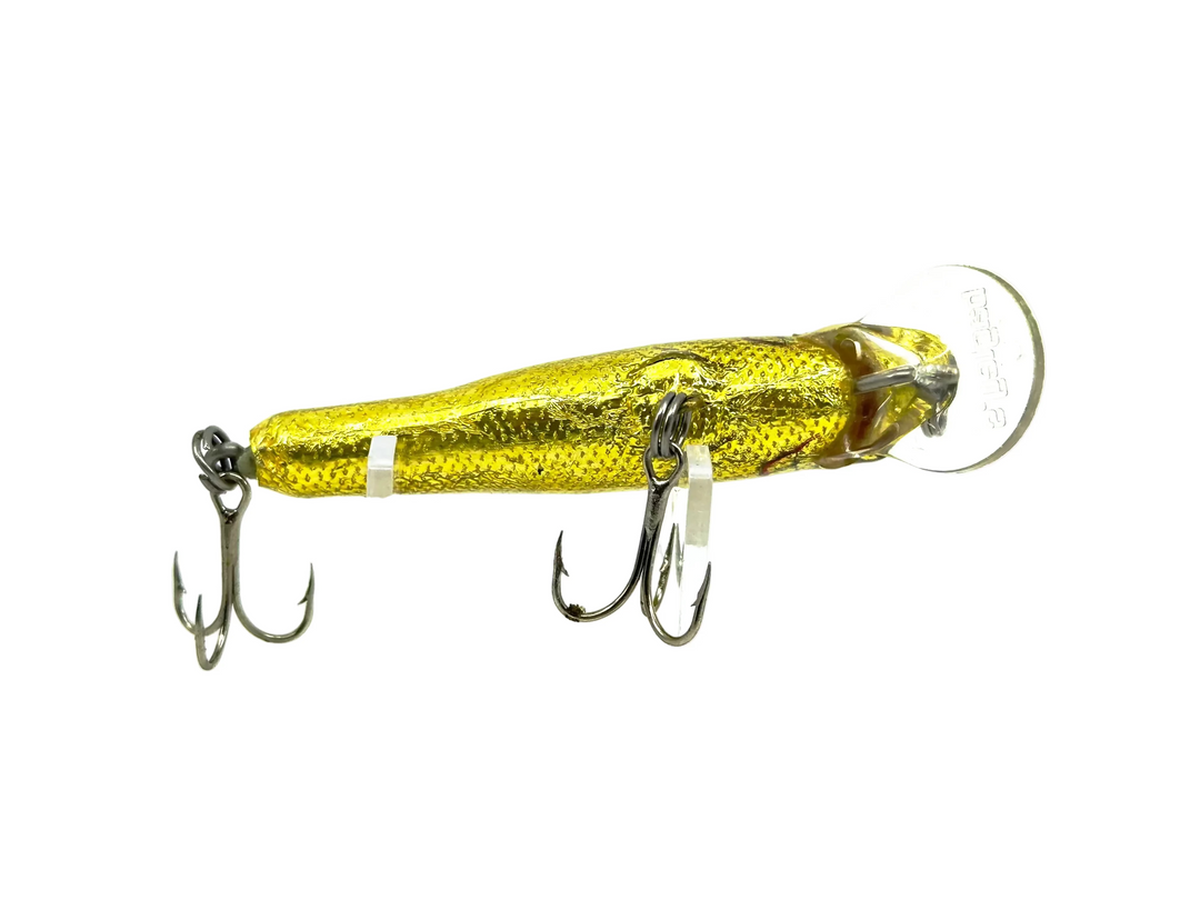 Bagley Sinking Mighty Minnow 2 SMM2-BG Black on Gold Foil Color