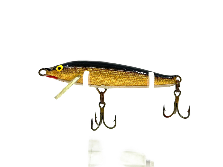 Rapala Floating Minnow F07G Gold/Black Back Color
