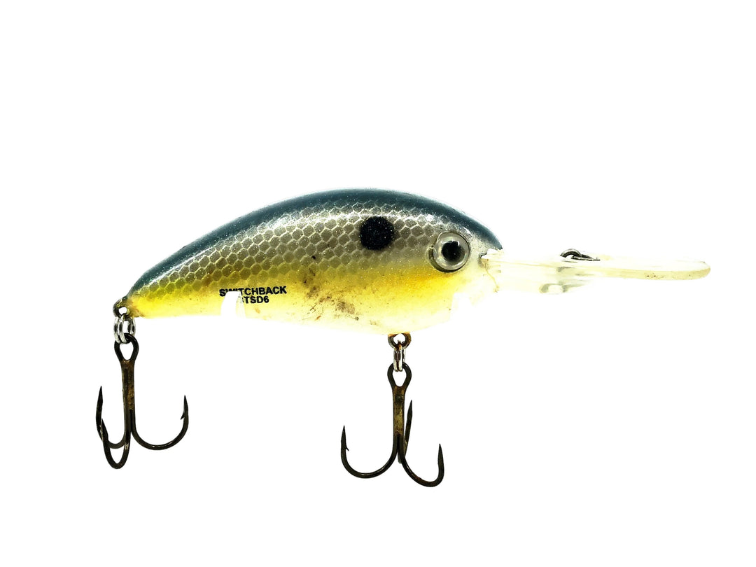 Bomber Tim Horton's Switchback Shad BTSD6, Foxy Shad Color