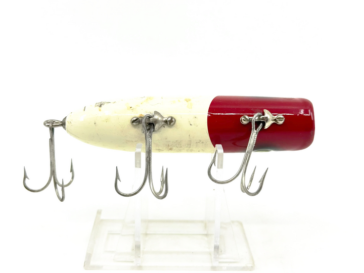 Luhr-Jensen South Bend Bass-Oreno, White/Red Arrowhead Color