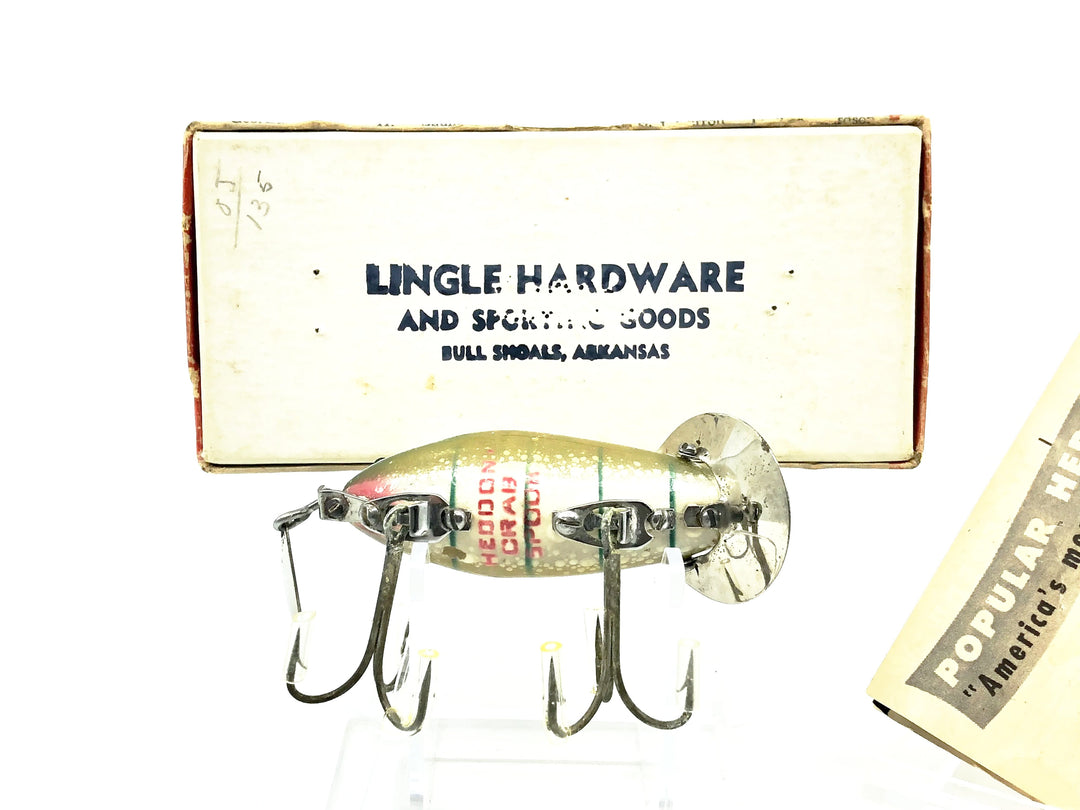 Heddon 9900 Crab Spook, 9LC Luminous Crab Color w/Box