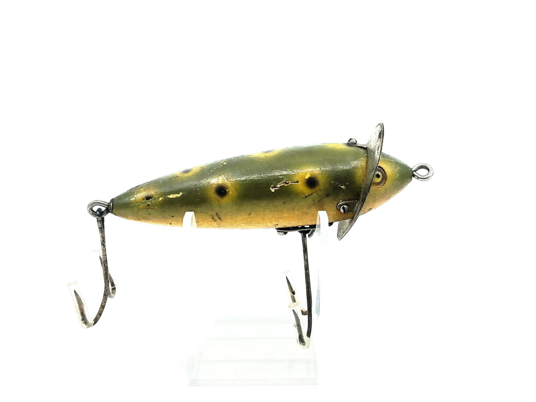 Heddon 210 Surface, 9B Frog Spot Color - 2 Piece Hardware