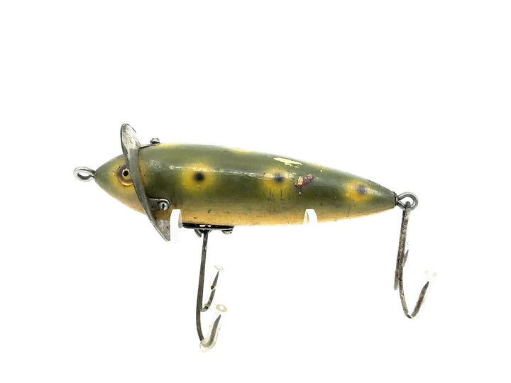 Heddon 210 Surface, 9B Frog Spot Color - 2 Piece Hardware