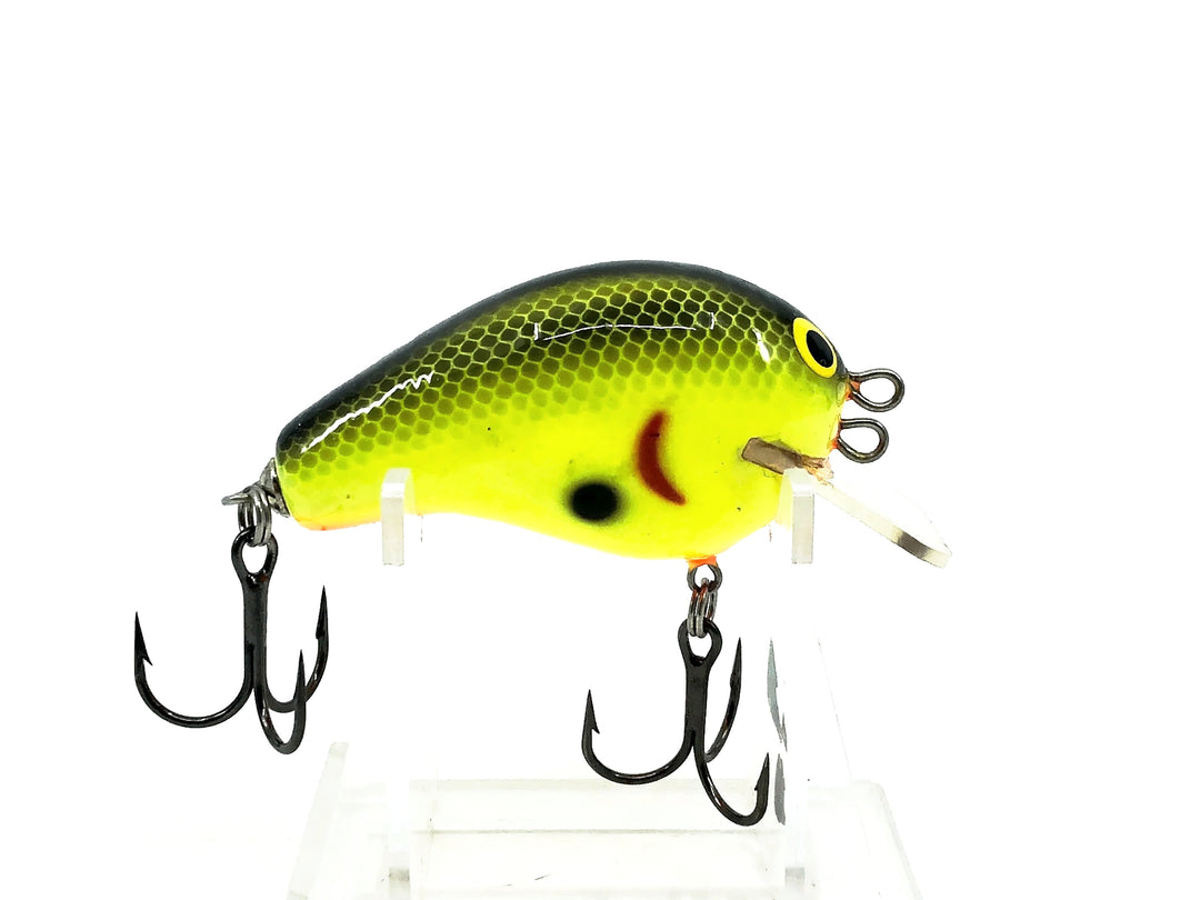 Bagley Balsa BB2 B2, YP Yellow Perch Color, "2 Wobble Settings" Model