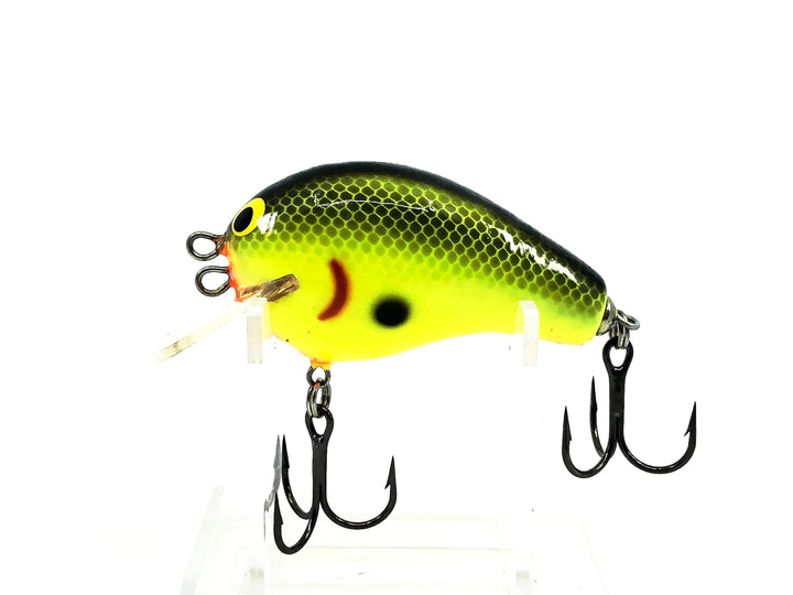Bagley Balsa BB2 B2, YP Yellow Perch Color, "2 Wobble Settings" Model