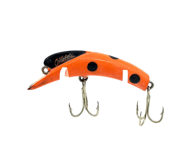 Nebco Ok-Doke No.21, Orange Black Dots Color