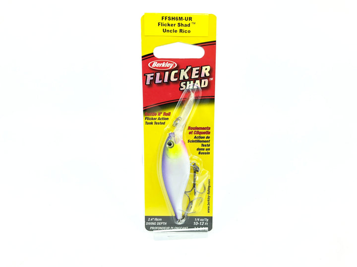 Berkley Flicker Shad FFSH6M-UR Uncle Rico Color New on Card