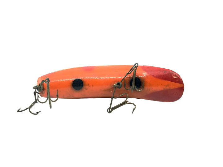 Helin Flatfish S3, OB Orange/Red Tip/Black Stripe Color