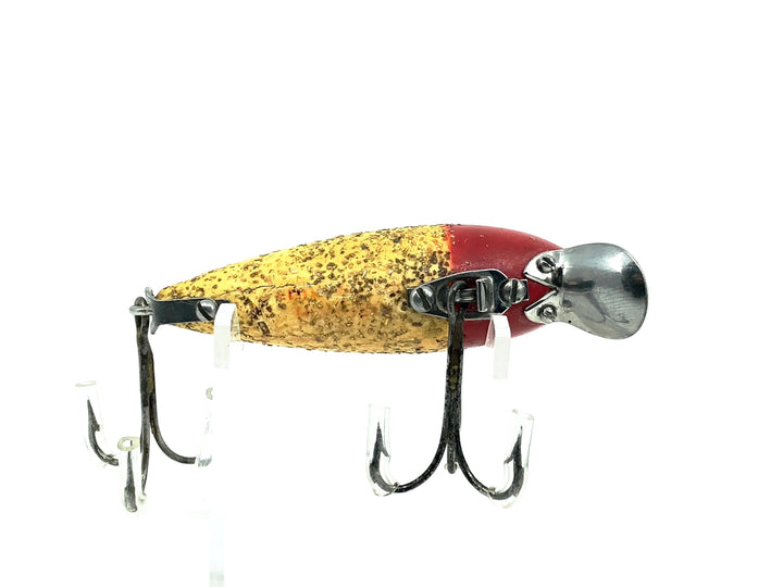 Heddon Wooden River Runt 110, 9RH Red Head Flitter Color - Great Condition