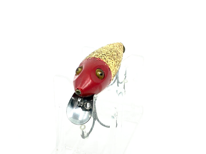 Heddon Wooden River Runt 110, 9RH Red Head Flitter Color - Great Condition