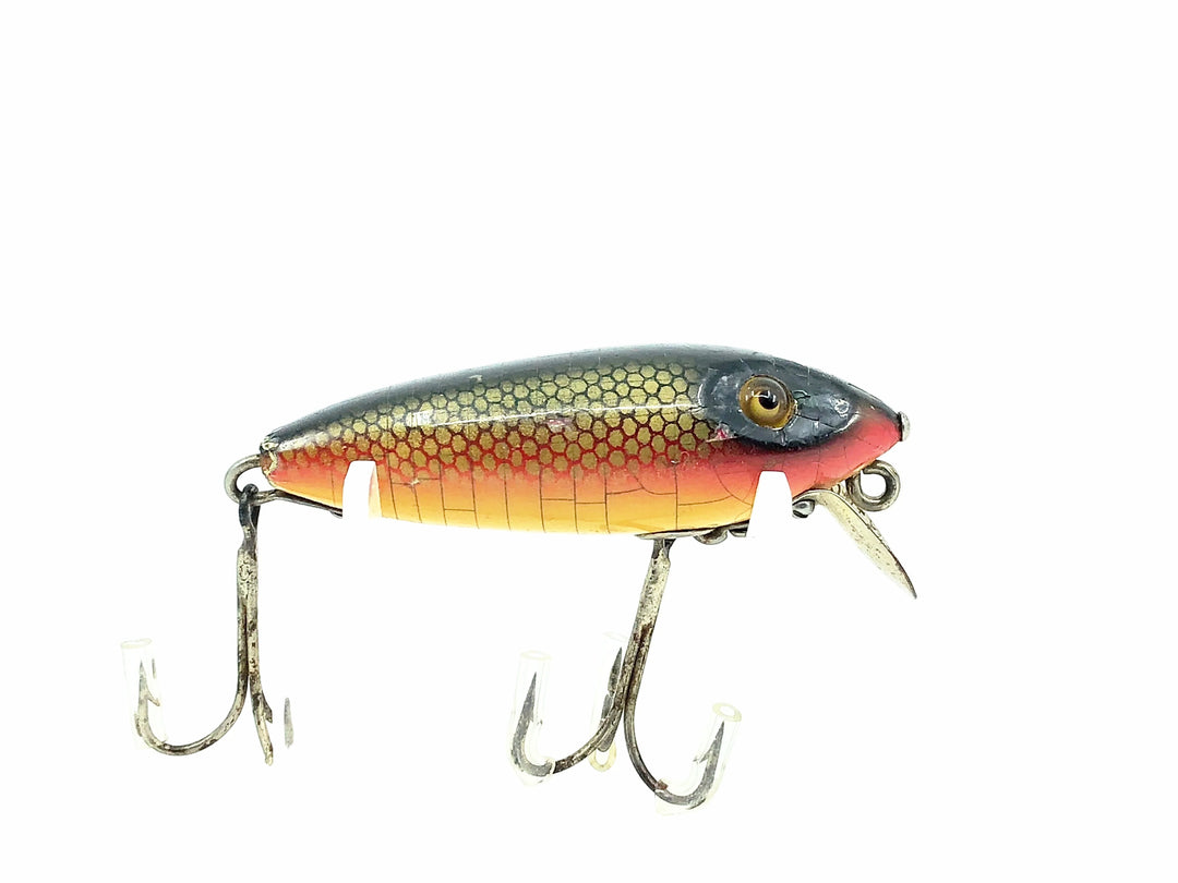 Heddon Wooden River Runt 110, 9N Dace Color - L-Rig