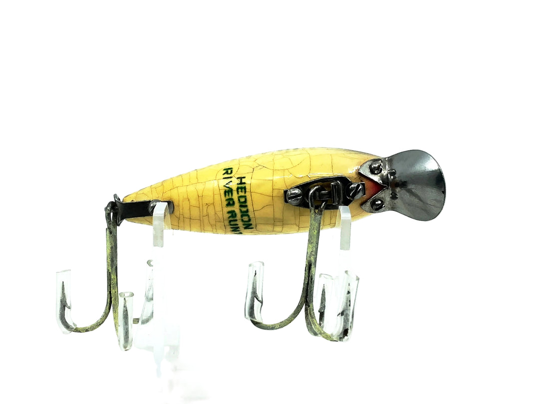 Heddon Wooden River Runt 110, 9P Shiner Scale Color - Very Good Condition