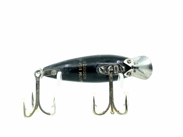 Heddon Wooden River Runt 110, 9G All Black Color