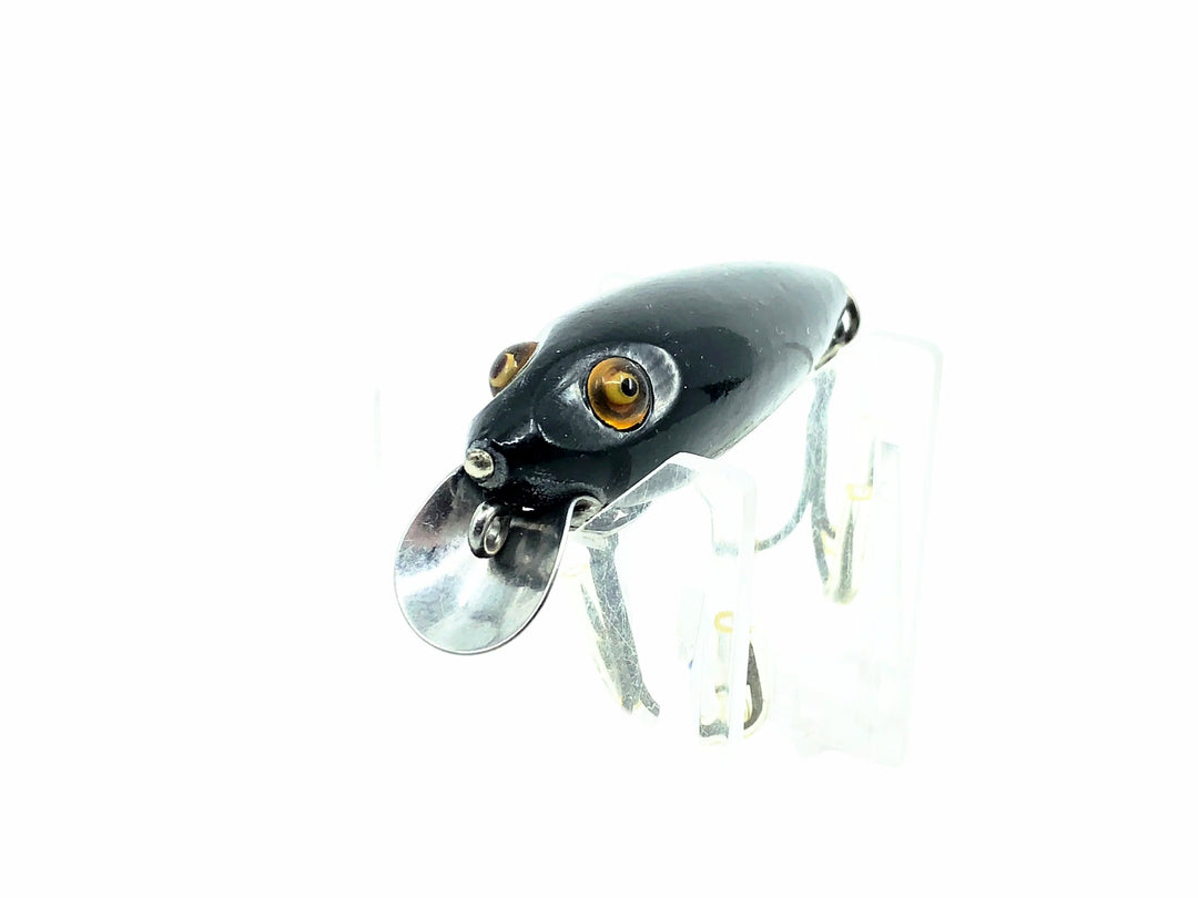 Heddon Wooden River Runt 110, 9G All Black Color