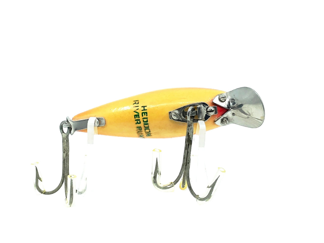 Heddon Wooden River Runt 110, RB Rainbow Color - Very Good Condition!