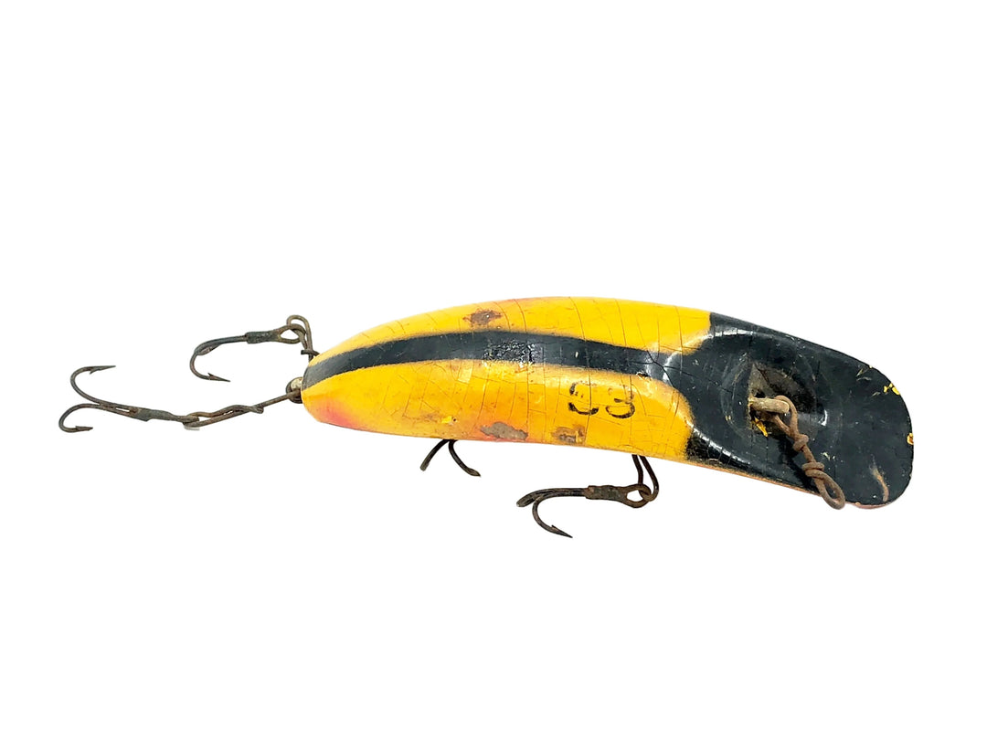 Helin Flatfish S3, YOB Yellow/Red Tip/Black Stripe Color