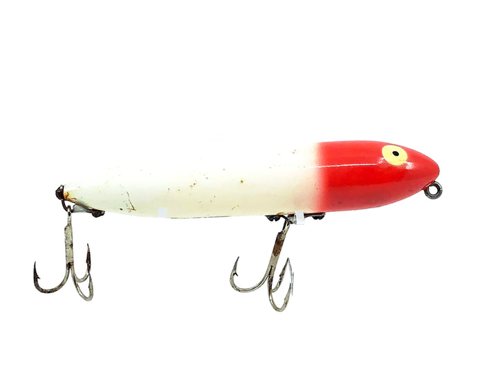 Heddon Original Zara Spook, RH Red Head/White Color