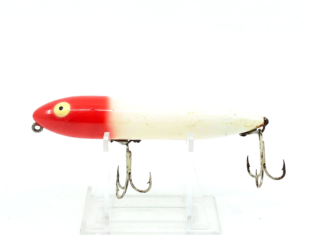 Heddon Original Zara Spook, RH Red Head/White Color