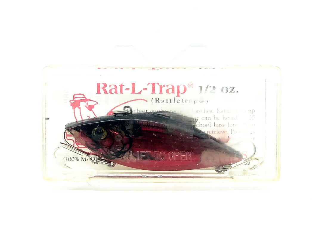 Bill Lewis Rat-L-Trap 1/2 oz, RTL6 Letric Red Color