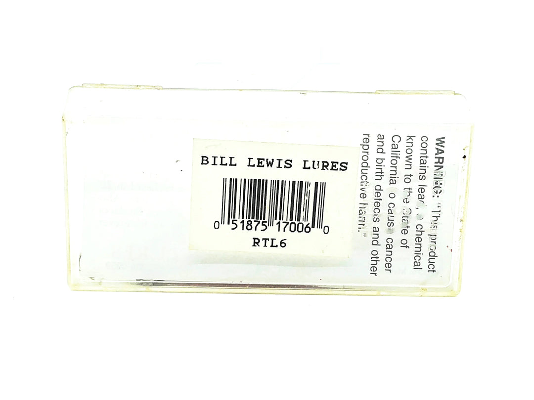 Bill Lewis Rat-L-Trap 1/2 oz, RTL6 Letric Red Color