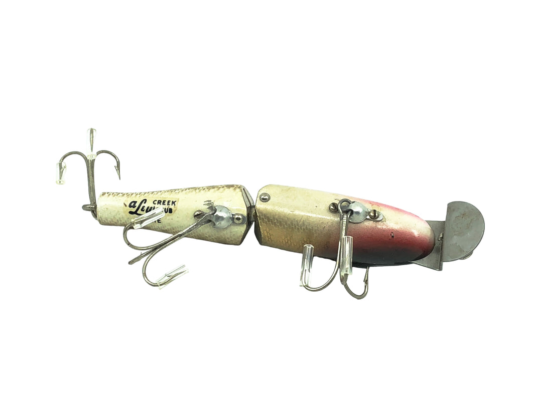 AL&W Creek Chub Jointed Pikie Minnow, Pikie Scale Color - Great Condition