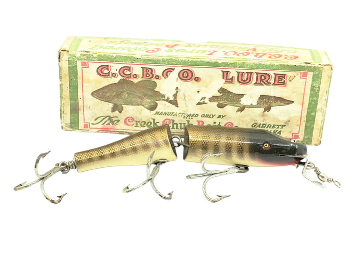 Creek Chub Jointed Huskie (Husky) Pikie Minnow 3000, #00 Pikie Scale Color w/Box