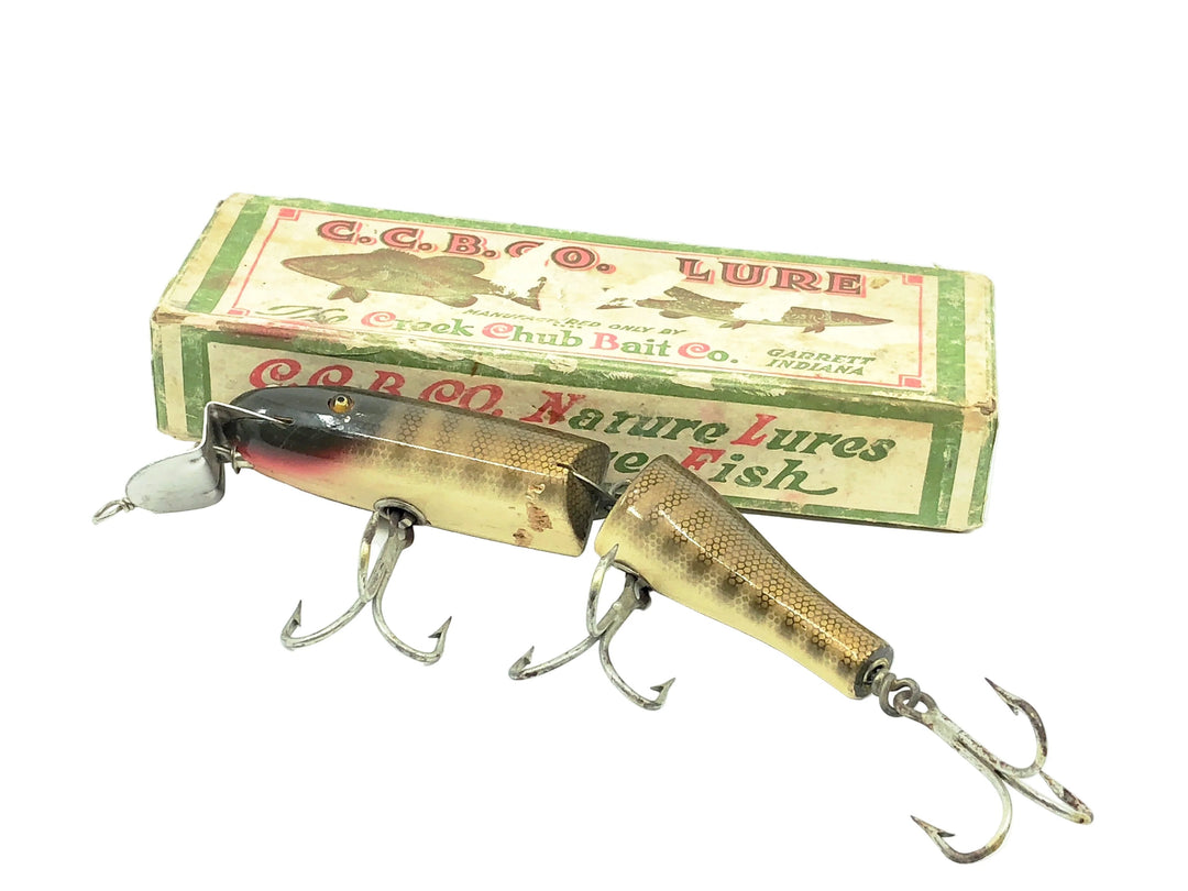 Creek Chub Jointed Huskie (Husky) Pikie Minnow 3000, #00 Pikie Scale Color w/Box