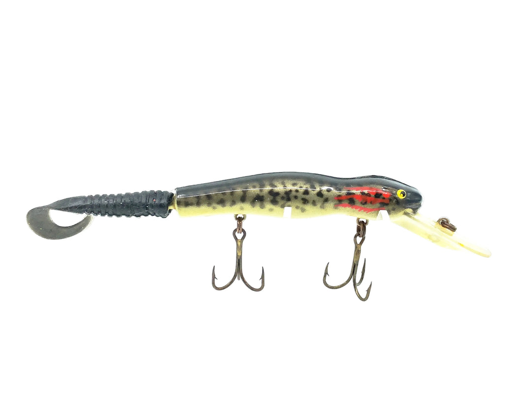 Crankbait Corp Super Dawg, Black Salamander Color