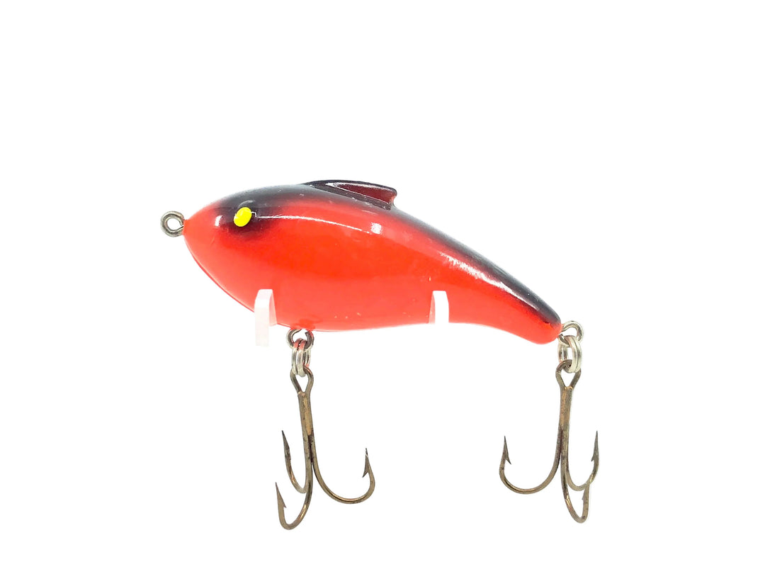 Red River Lures Top R Guppy, Red/Black Color
