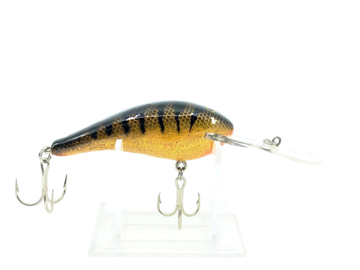 Strike King Dance-N-Shad, Gold Sparkles/Black Back Color on Card