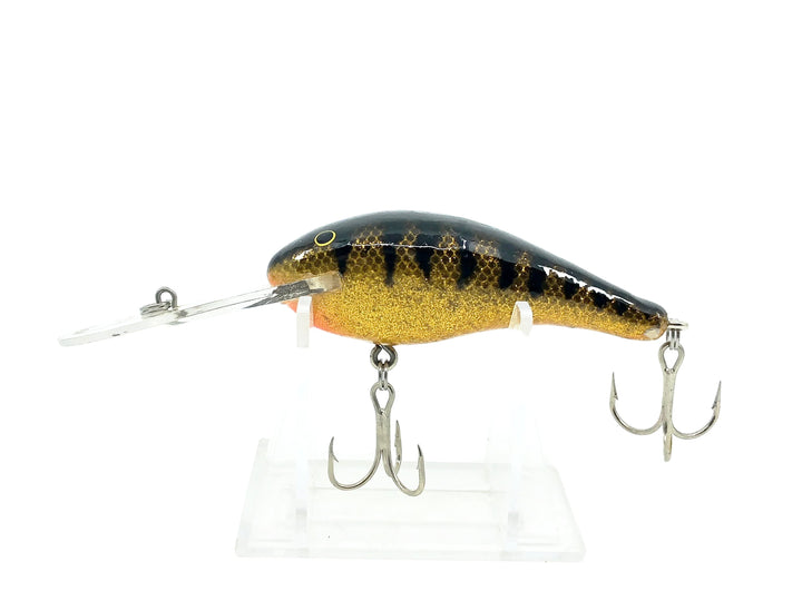 Strike King Dance-N-Shad, Gold Sparkles/Black Back Color on Card