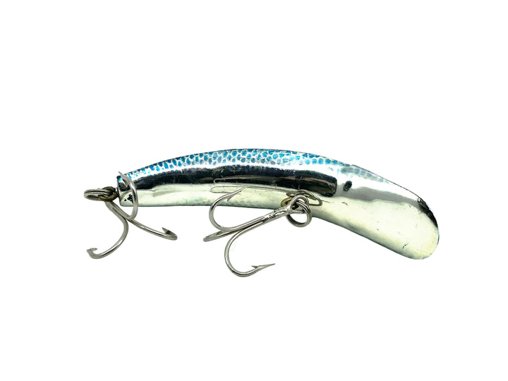 Helin Flatfish T4, COHO Silver Plate/Blue Scale Color