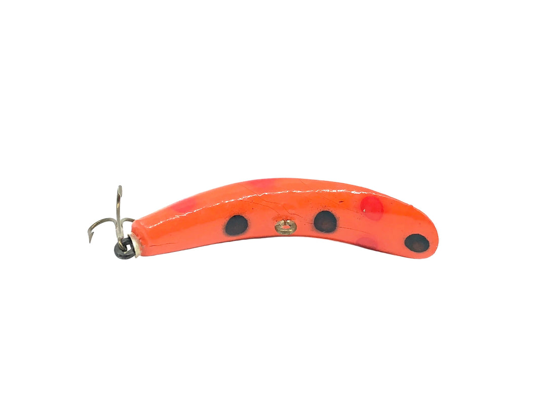 Helin Flatfish Wooden SPU OR Orange/Spots Color