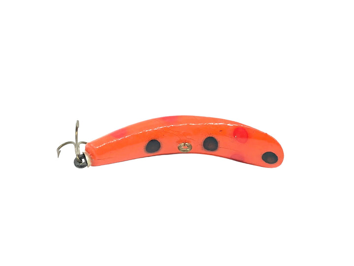 Helin Flatfish Wooden SPU OR Orange/Spots Color