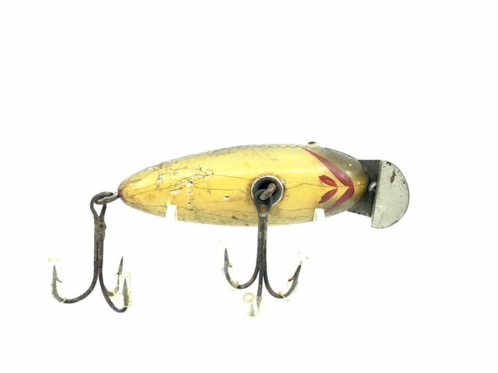 Creek Chub 200 Baby Wiggler, #00 Natural Chub Color-Early Version, Hand Painted Gills