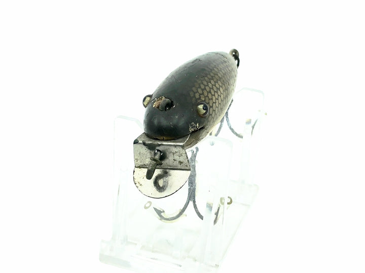 Creek Chub 200 Baby Wiggler, #00 Natural Chub Color-Early Version, Hand Painted Gills
