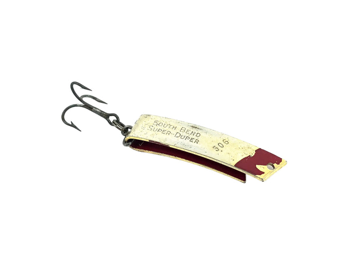 South Bend Super Duper 506, Red/Silver Color