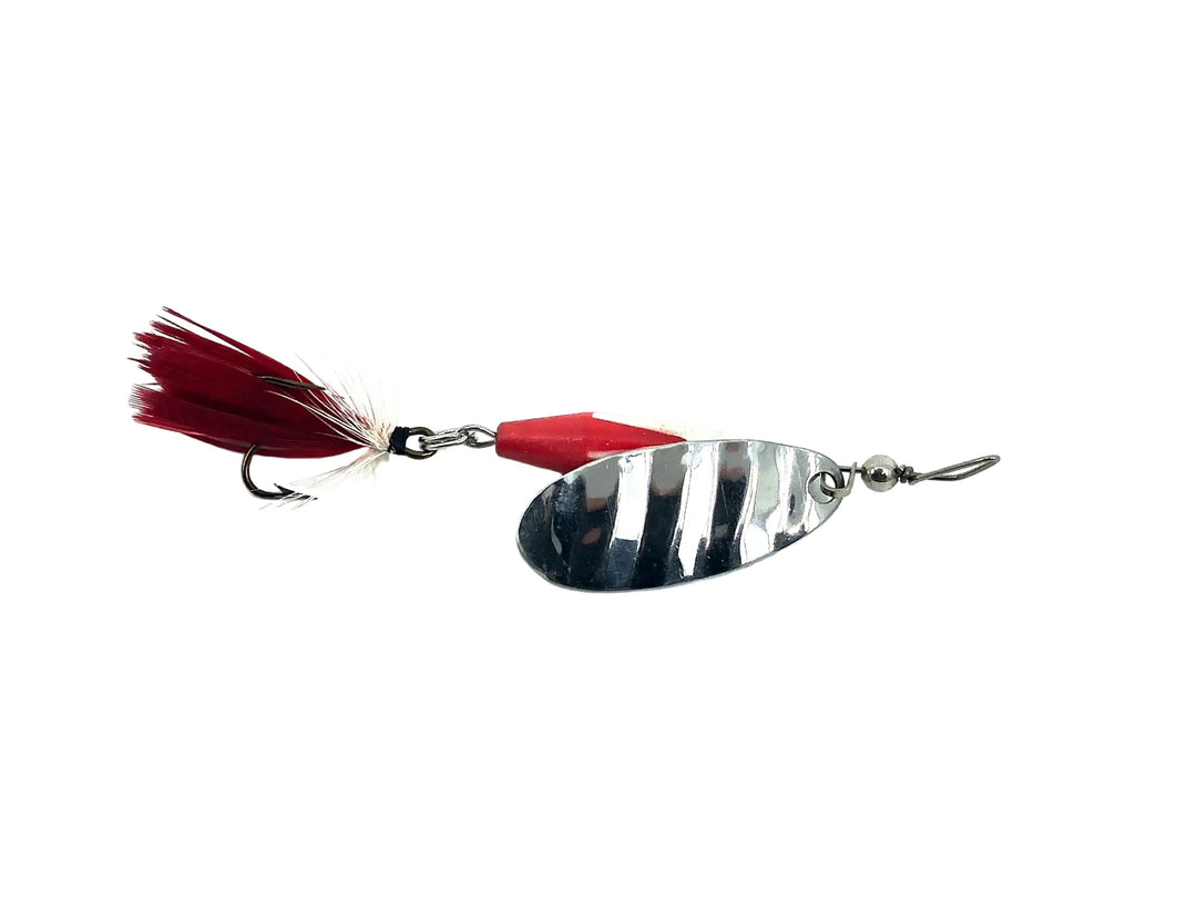 Luhr Jensen Shyster Spinner 1/3oz, Red/White Color