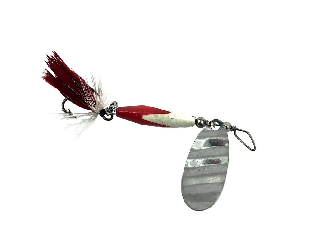 Luhr Jensen Shyster Spinner 1/3oz, Red/White Color
