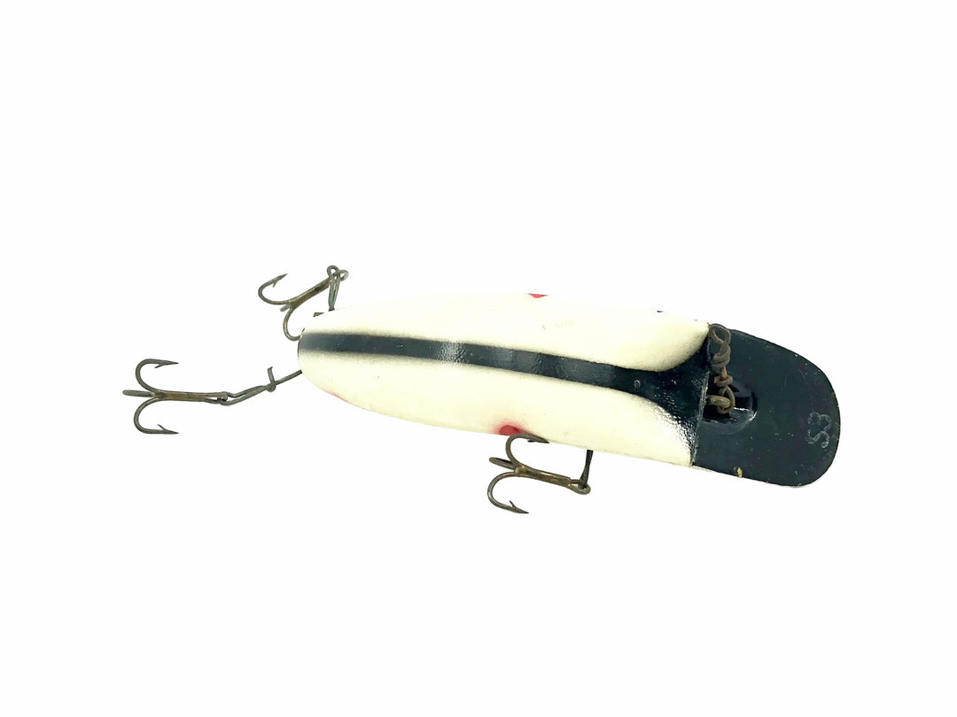 Helin Flatfish S3, WB White/Red Tip/Black Back Color