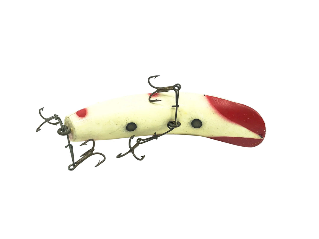 Helin Flatfish S3, WB White/Red Tip/Black Back Color