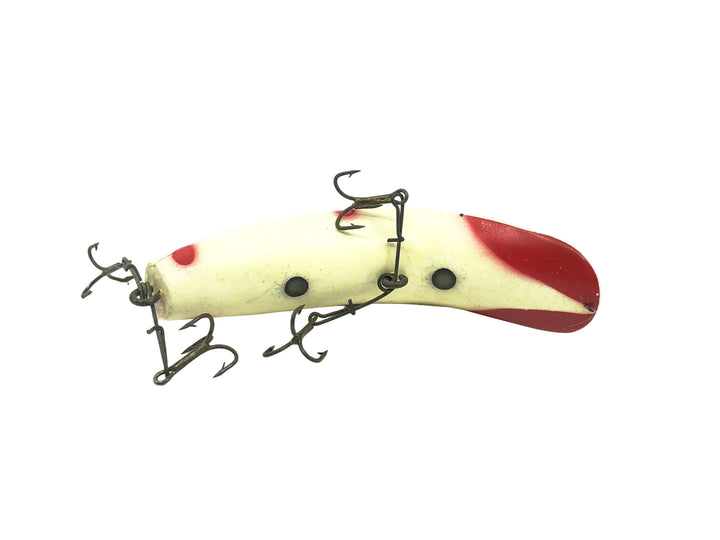 Helin Flatfish S3, WB White/Red Tip/Black Back Color