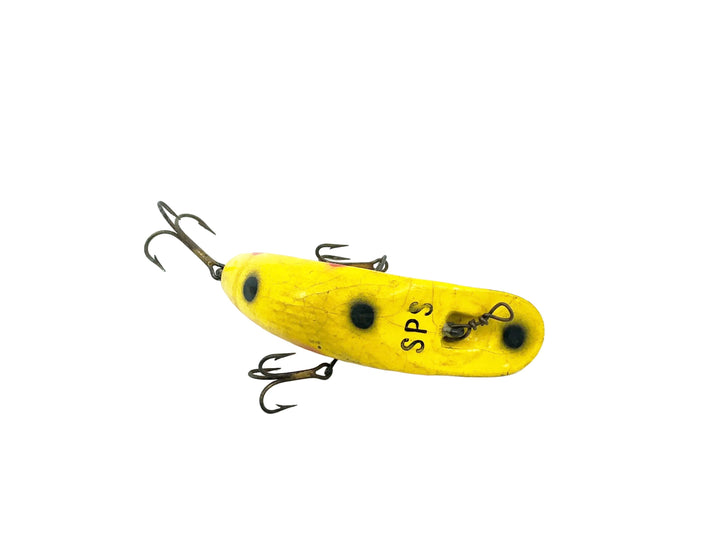 Helin Flatfish SPS, YE Yellow/Dots Color-Wooden