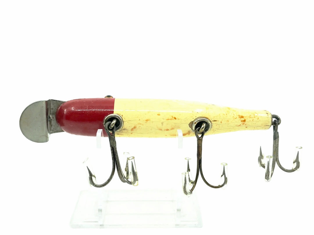 Creek Chub 700 Pikie, 702 Red Head & White Color - Glass Eyes