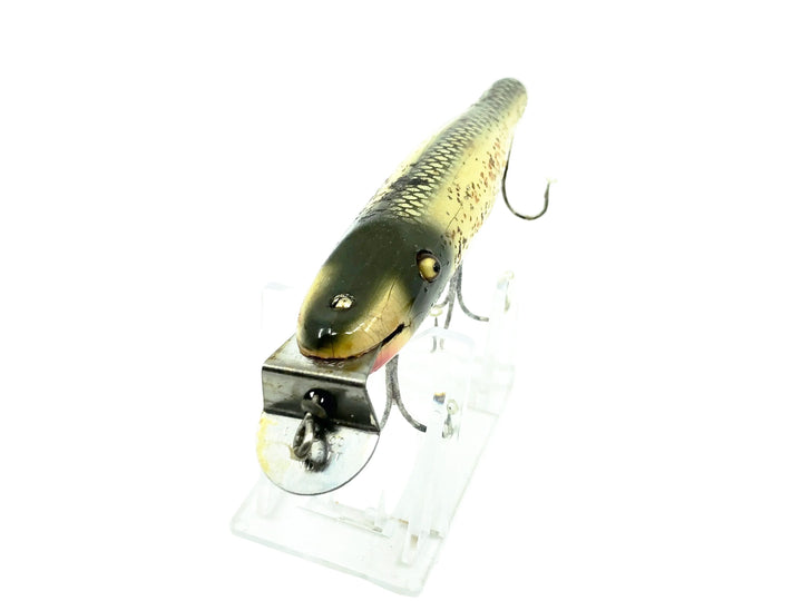 Creek Chub 700 Pikie, 718 Silver Flitter Color - Glass eyes