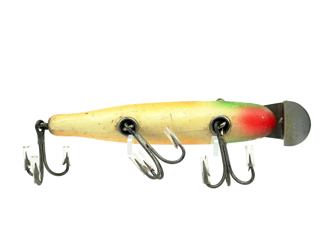 Creek Chub 700 Pikie, 731 Fire Rainbow Color - Glass Eyes, Very Good Condition