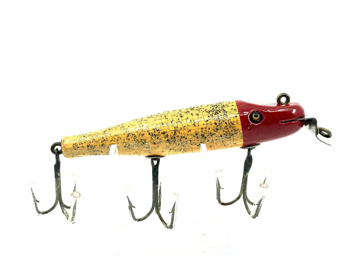 Creek Chub 700 Pikie, Red Head/Flash Color Special Order (non-luminous)- DLT, Very Good Condition